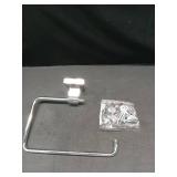 Franklin Brass Maxted (1-Pack) Hand Towel Holder Polished Chrome Towel Racks for Bathroom Wall Square Towel Ring Holder for Bath Towel Hanger for Kitchen, Bathroom Accessories MAX46-PC