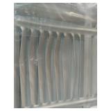 EZ-FLO 10 x 10 Inch (Duct Opening) Air Vent Cover for Wall or Ceiling, Four-Way Ventilation Register, Solid Steel HVAC Register Cover, White, 61619