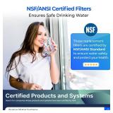 iSpring F7-GAC NSF Certified 1-Year Replacement Filter Cartridge Pack, 7-Count for Standard 5-Stage Reverse Osmosis (RO) Systems