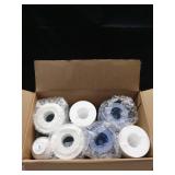 iSpring F7-GAC NSF Certified 1-Year Replacement Filter Cartridge Pack, 7-Count for Standard 5-Stage Reverse Osmosis (RO) Systems