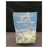Amazon Basics Reclosable Freezer Quart Bags, BPA Free, 120 Count
