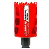 Diablo Carbide Teeth Hole Saw for Wood and Metal - Fits with Snap-Lock Plus Mandrel System, Tool-Free Plug Ejection - 1-3/4" Diameter, 2-3/8" Length - DHS1750CT