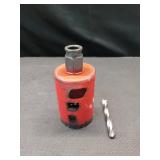 Diablo Carbide Teeth Hole Saw for Wood and Metal - Fits with Snap-Lock Plus Mandrel System, Tool-Free Plug Ejection - 1-3/4" Diameter, 2-3/8" Length - DHS1750CT