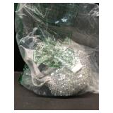 Mermaid Tops Women Silver Bra Sequin Diamond Bedazzled Beyonce Renaissance Tour Outfit Concert Sparkly Halloween Costumes, 34