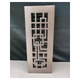 Decor Grates AB310-RB 3-Inch by 10-Inch Abstract Floor Register, Solid Brass with Rubbed Bronze Finish