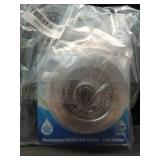 Kitchen SinkShroom Revolutionary Clog-Free Stainless Steel Sink Strainer, Chrome gray