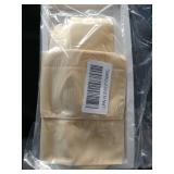 JEMYGINS Light Yellow Tie Formal Necktie and Pocket Square Tie Clip Sets for Men(88)