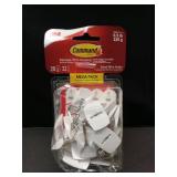 Command Small Wire Toggle Hooks, Damage Free Hanging Wall Hooks with Adhesive Strips, No Tools Wall Hooks for Hanging Organizational Items in Living Spaces, 28 White Hooks and 32 Command Strips