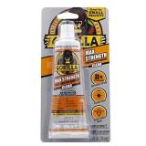 Gorilla Max Strength Construction Adhesive, Clear Glue, 2.5 Ounce Squeeze Tube ) - Gap Filling and Waterproof