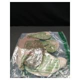 Zando Toddler Girl Socks with Ruffles Baby Knee High Stockings Toddler Leg Warm Long Socks for Preemie Newborn Infant 2T-3T Months Baby Thigh High Stockings Autumn Mocha Style Khaki/Brown/Coffee