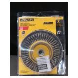 DEWALT DW49202 6-1/2-Inch by 5/8-Inch-11 HP .020 Carbon Stringer Wire Wheel