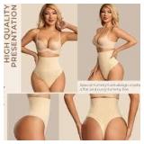 Dulchany Thong Shapewear Tummy Control Underwear For Women Seamless 655 Large