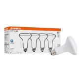 Sylvania ECO LED Light Bulb, BR30, 65W=10W, 7 Year, 650 Lumens, Frosted, Dimmable, Daylight - 4 Pack (40871)