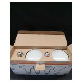 Sylvania ECO LED Light Bulb, BR30, 65W=10W, 7 Year, 650 Lumens, Frosted, Dimmable, Daylight - 4 Pack (40871)