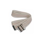 Sammons Preston Gait Belt with Metal Buckle, 2" Wide, 100"L, Heavy Duty Gait Transfer Belt, Patient Transfer, Essential Walking & Transport Assistant for Elderly, Disabled, & Patients, Neutral