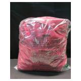 Vibsion Regency Dresses for Women Luxurious Embroidered Satin Empire Waist Dress 1800s Victorian Ball Gown with Shawl Wine Red XXL