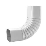 VEVOR Downspout Gutter Elbow, fits 3x4 Inch Style A L-Shaped, Interface Size 3.1x4.3 in / 78x108 mm, Aluminum Alloy 90 Degree Gutter Elbow, for Residential, Commercial Building, Industrial Warehouse