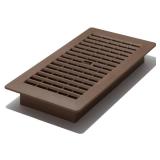 Decor Grates PL410-OB 4-Inch by 10-Inch Plastic Floor Register, Oak Brown