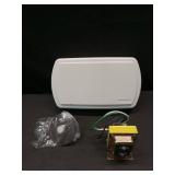 Broan-NuTone BK131LRBZ Builder Chimes Kit with Lighted Stucco Pushbutton, Oil Rubbed Bronze