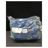 G & F Products 12 Pairs Medium Rubber Latex Double Coated Work Gloves for Construction, gardening gloves, heavy duty Cotton Blend,Blue,3100M