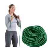 THERABAND Latex Resistance Tubing, Green, Heavy, Level 3, 100 ft Roll, Professional Grade Resistance Band for Exercise, Upper and Lower Body Workouts, Cut-to-Length, Color-Coded Levels