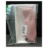 RBOCOTT Silk Rose Gold Tie Business Wedding Formal Necktie for Men (66)