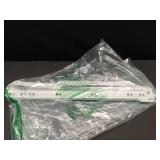 Prime-Line MP7210 Drawer Slide Kit Replace Drawer Track Hardware Self-Closing Design Fits Most Bottom/ Side-Mounted Drawer Systems 15-3/4 In. Steel Tracks, Plastic Wheels, White (1 Pair)