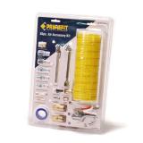 Primefit Pri-6044 IK1016S-20 Deluxe 1/4\" Air Compressor Accessory Kit Including 1/4" Recoil Airhose