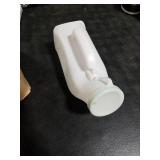 Threlaco 4 Pack 40 Oz/1200 ml Portable Urinal for Men Spill Proof Urine Bottles Men Plastic Male Urinal Pee Bottles with Cap Lid for Car, Hospitals, Emergency and Travel Use