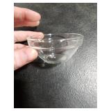 Orkim 3in 2.5oz Small Clear Glass Ramekins Custard Bowls, 10 Pack Mini Glass Dipping Sauce Cups Pinch Bowl, Little Kitchen Condiment Ingredient Prep Salad Dishes, Dishwasher Microwave Freezer Safe