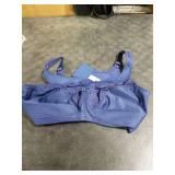 Glamorise Full Figure Plus Size MagicLift Minimizer Bra Wirefree #1003 Blue 42DD