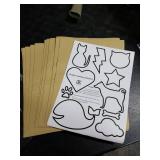 20 Pcs Self Adhesive Velvet Flocking Liner Sheet for Jewelry Drawer, Self-Adhesive Flannel for Storage Box Lining,Size: 8.8X11.8 Inches (Light Gray)