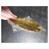 Pasiir Small Leaf Shaped Trinket Dish, Decorative Gold Jewelry Dish Tray, Ring Hodler Dish Jewelry Organizer