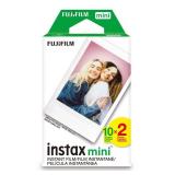 FUJIFILM Instax Mini Instant Film Twin Pack (White), 20 Photos