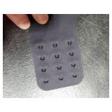 OEAK Womens Deep V Bras Comfortable Support Push Up Bralettes Low Cut no Underwire Bra Plunge Seamless Tshirts Bras Black XL