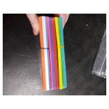 120 Pcs Dry Erase Index Cards Notecards Blank Reusable Flash Cards Sheets Game Cards Study Business Note Cards for School Office Housework Taking To Do List(Rainbow, 3 x 5 Inch)