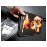 Sports Card Binder, Trading Card Binder 4 Pocket with 50 Sleeves Fits 400 Sport Cards, Sports Card Holder Binder with Zipper, Football Baseball Basketball Hockey Card Collection Storage Album