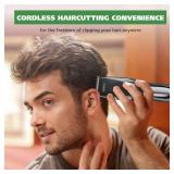 Wahl Clipper Rechargeable Cord/Cordless Haircutting & Trimming Kit for Heads, Longer Beards, & All Body Grooming - Model 79434