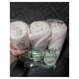 BlueSnail Quilted Thicker Waterproof Changing Pad Liners,3 Count(Snow White 13 x 27)