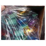 USOKYO 45Ft C9 Led Christmas Pathway Lights Outdoor, 30 Multicolor Bulbs Waterproof Connectable Christmas Walkway Lights for Driveway, Yard, Lawn, Sidewalk Decorations