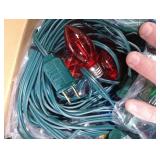 USOKYO 45Ft C9 Led Christmas Pathway Lights Outdoor, 30 Multicolor Bulbs Waterproof Connectable Christmas Walkway Lights for Driveway, Yard, Lawn, Sidewalk Decorations