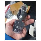 500 Pcs Necklace & Bracelet Display Cards Self Adhesive Jewelry Packaging Hanging Display Kraft Selling Cards Bulk for Earring Hairband Scrunchies Choker Keychain Small Business Supplies(Black)