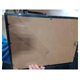 Christmas Wall Decor, Framed Christmas Tree Wall Art, Black and White Pine Forest Canvas Prints, Winter Holiday Pictures for Living Room Bedroom Ready to Hang 12x16 Inch