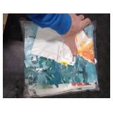 PUHEI Rustic Farmhouse Winter Animal Bird Fox Rabbit Decorative Throw Pillow Covers, Christmas Deer Gifts, Christmas Tree Snowflake Pillow Cases 18 x 18 Inch Kids Room Bed Sofa Decor Set of 4