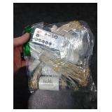 Admitrack String Lights Christmas Lights,198 LED 8 Modes Dimmable with Remote Control, Waterproof Copper Wire Decorative Hanging Lights for Party Patio Garden Decoration (Warm White, 4PC)