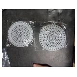 Grey Drain Hair Catcher Shower Drain Cover Hair Catcher Bathtub Drain Hair Catcher Silicone Tub Hair Catcher Drain Protector