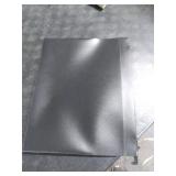 Extra Capacity Plastic Hanging File Folders,12 Pack Reinforced Hang Folder,Heavy Duty 1 Inch Expansion,Filing Cabinet Folders Letter Size for Bulk Files/Medical Charts (Sides Sealed, Black)