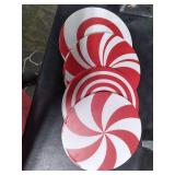 Christmas Decorations Indoor Tree Picks: 12 pcs Large Red White Peppermint Lollipop Christmas Picks for Tree, Cute Candy Picks Ornaments for Xmas Tree Topper Home Office Holiday Party Vase Decor