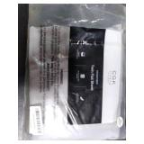 Twin Size Flat Sheet - Hotel Quality Top Flat Bed Sheet Only - Ultra-Soft, Breathable & Cooling - Fade & Wrinkle Free - Easy-Care, Stain & Shrink Resistant Bedding - Easy-Fit & Oeko-Tex - French Grey