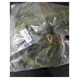 Artificial Norfolk Pine Garlands, Real Touch Winter Pine Garland, Green Artificial Greenery Garland for Mantle, Stairs, Table, Fireplace, Indoor & Outdoor Xmas Decorations(9FT)